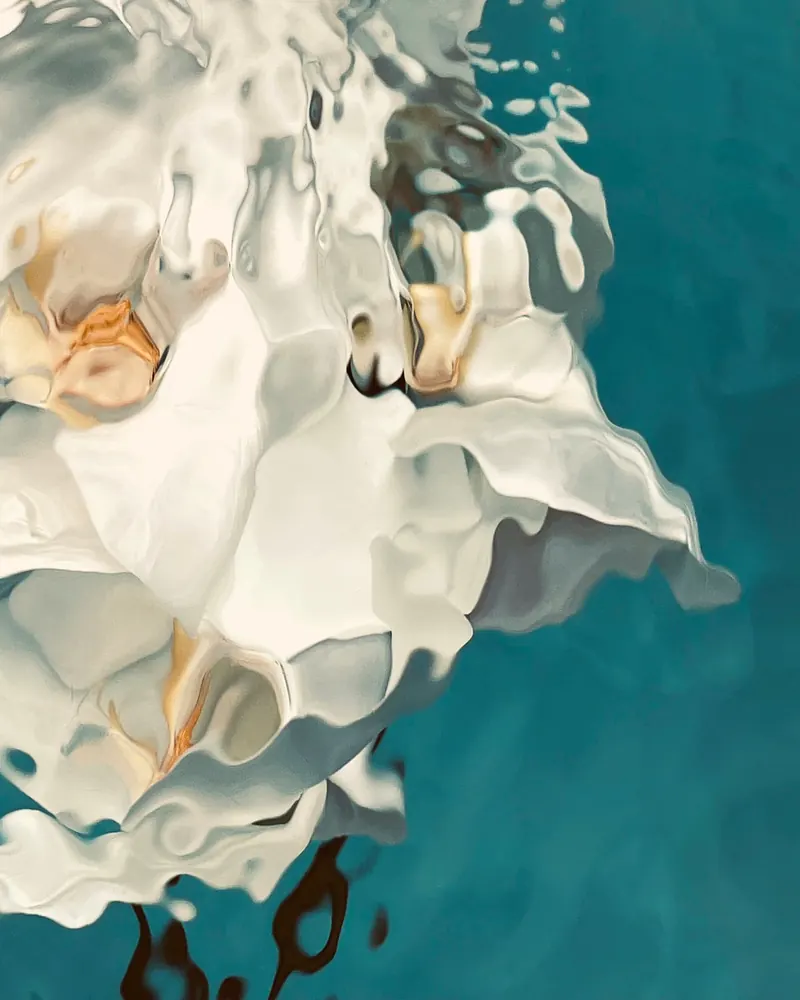 Aqua Flora series by Susanne Quilici